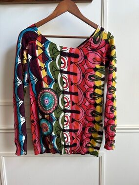 Desigual Off the Shoulder Sweater